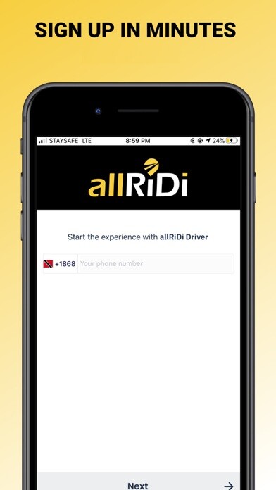 Emulate iPhone app allRiDi Driver using MyAndroid Emulate iPhone app allRiDi Driver using MyAndroid