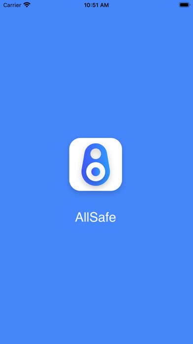 Emulate iPhone app AllSafe - Device Manager using MyAndroid