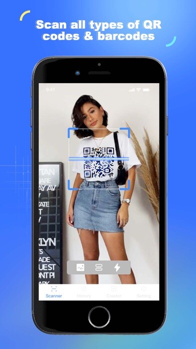 Emulate iPhone app AllScan : QR Code Reader using MyAndroid Emulate iPhone app AllScan : QR Code Reader using MyAndroid