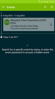Emulate Android APK Allscripts Events