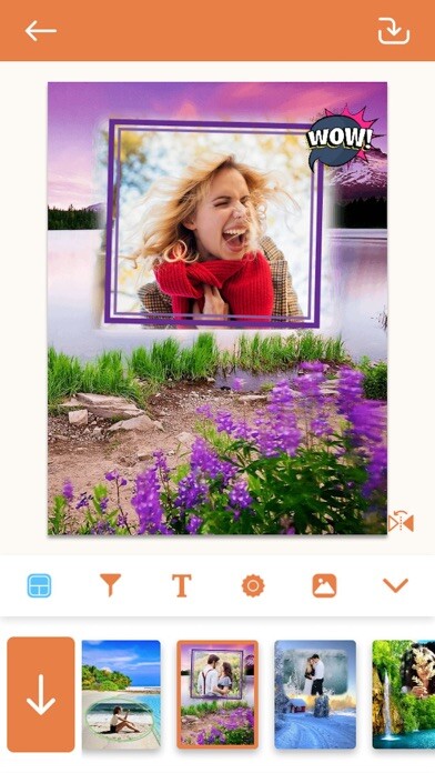Emulate iPhone app All Seasons Photo Frame using MyAndroid Emulate iPhone app All Seasons Photo Frame using MyAndroid