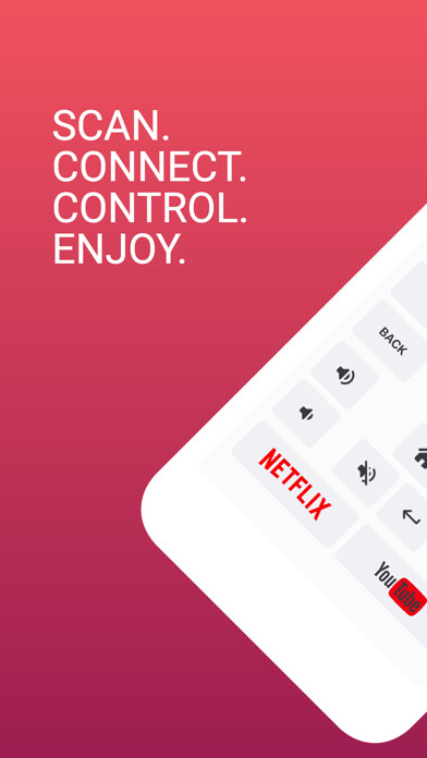 Emulate iPhone app All Smart Remote Controls TV using MyAndroid