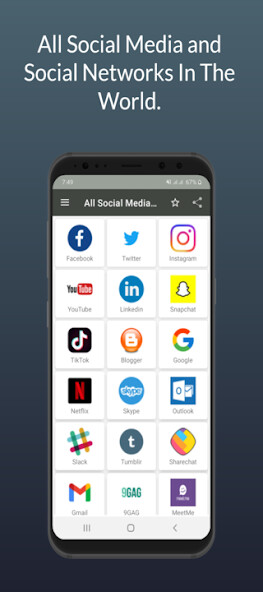 Run android online APK All Social Media and Networks from MyAndroid or emulate All Social Media and Networks using MyAndroid