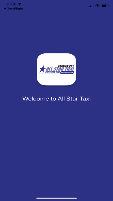 Emulate iPhone app All Star Taxi Mississauga using MyAndroid