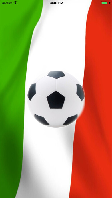 Emulate iPhone app All Stats Italy using MyAndroid