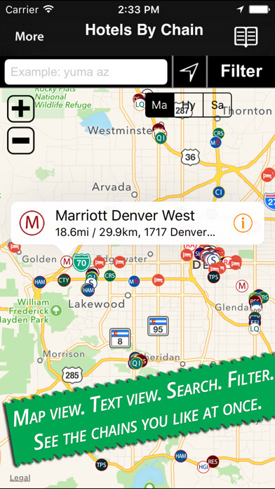 Emulate iPhone app AllStays Hotels By Chain using MyAndroid Emulate iPhone app AllStays Hotels By Chain using MyAndroid