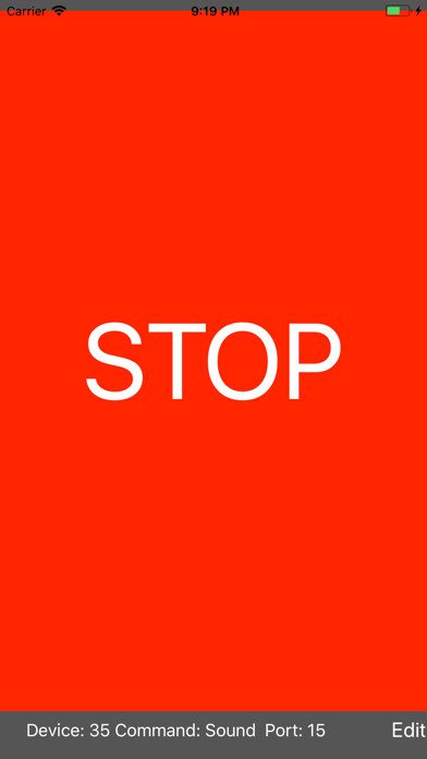 Emulate iPhone app All Stop MSC UDP using MyAndroid