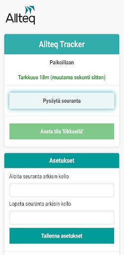Run android online APK Allteq Tracker from MyAndroid or emulate Allteq Tracker using MyAndroid
