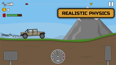 Emulate iPhone app All Terrain: Hill Trials Race using MyAndroid