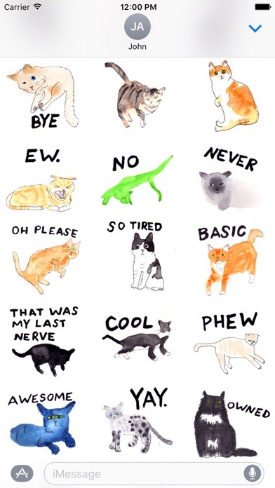Emulate iPhone app All The Bad Cats Megapack using MyAndroid