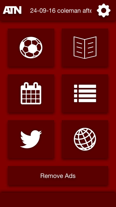 Emulate iPhone app All The News - Accrington Stanley Edition using MyAndroid