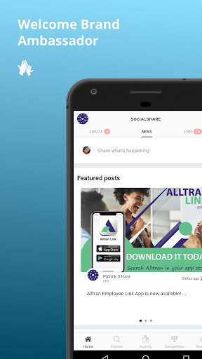 Run android online APK Alltran SocialShare from MyAndroid or emulate Alltran SocialShare using MyAndroid