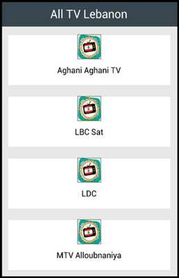 Emulate Android APK All TV Lebanon Emulate Android APK All TV Lebanon