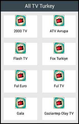 Emulate Android APK All TV Turkey Emulate Android APK All TV Turkey