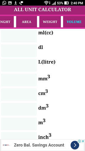Emulate Android APK All Unit Converter / Feet Inches Converter Emulate Android APK All Unit Converter / Feet Inches Converter