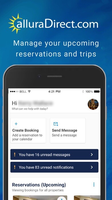 Emulate iPhone app alluraDirect Vacation Rentals using MyAndroid Emulate iPhone app alluraDirect Vacation Rentals using MyAndroid
