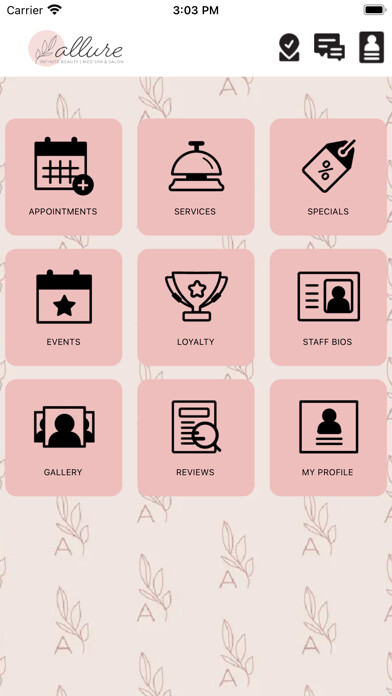 Emulate iPhone app Allure Medspa using MyAndroid Emulate iPhone app Allure Medspa using MyAndroid