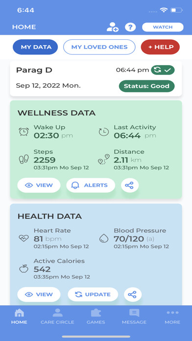 Emulate iPhone app All Well Senior Care using MyAndroid Emulate iPhone app All Well Senior Care using MyAndroid