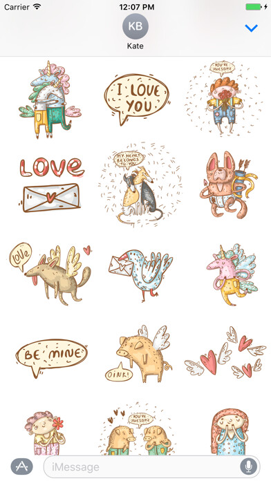 Emulate iPhone app All you need is love emoji using MyAndroid Emulate iPhone app All you need is love emoji using MyAndroid