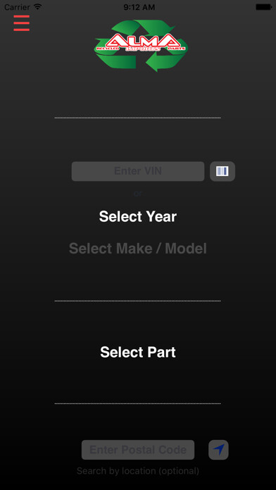Emulate iPhone app Alma Imports Recycled Parts using MyAndroid Emulate iPhone app Alma Imports Recycled Parts using MyAndroid