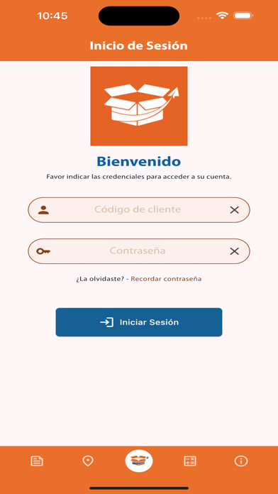 Emulate iPhone app Almapaq Courier using MyAndroid