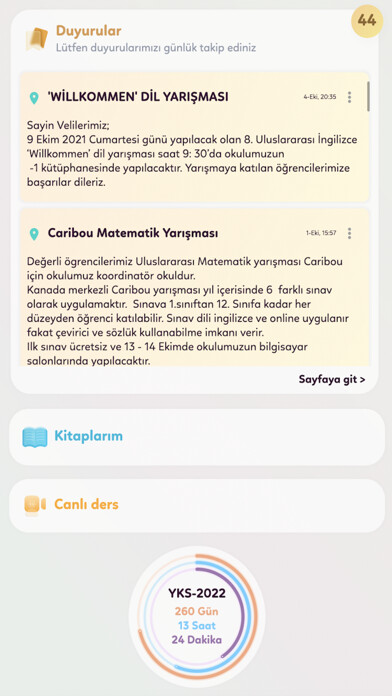 Emulate iPhone app Açılım Dijital using MyAndroid