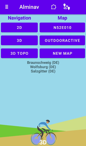 Run android online APK Alminav: Offline Outdoor Navi from MyAndroid or emulate Alminav: Offline Outdoor Navi using MyAndroid