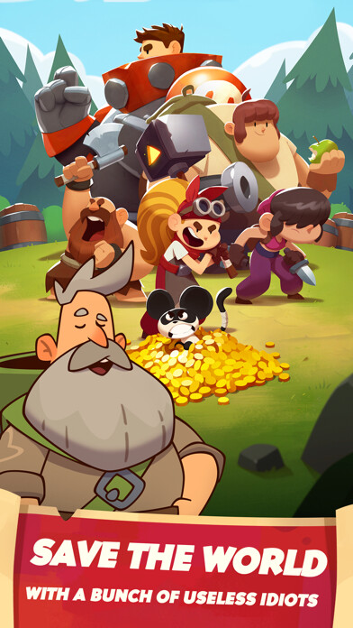 Emulate iPhone app Almost a Hero - Idle Adventure using MyAndroid Emulate iPhone app Almost a Hero - Idle Adventure using MyAndroid