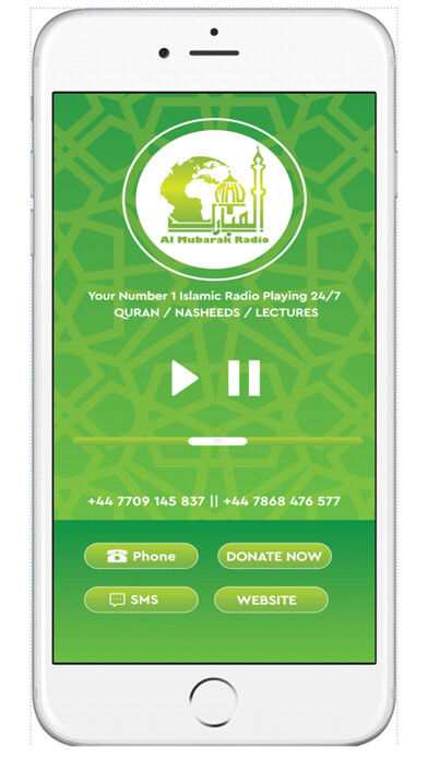 Emulate iPhone app Al Mubarak Radio using MyAndroid Emulate iPhone app Al Mubarak Radio using MyAndroid
