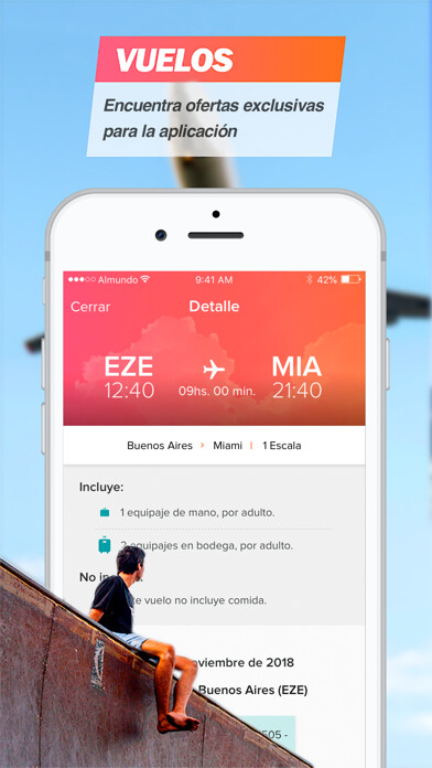 Emulate iPhone app Almundo: Vuelos, Hoteles y más using MyAndroid Emulate iPhone app Almundo: Vuelos, Hoteles y más using MyAndroid