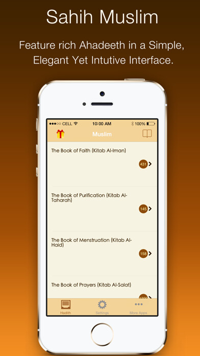Emulate iPhone app Al Muslim (Sahih Muslim) using MyAndroid Emulate iPhone app Al Muslim (Sahih Muslim) using MyAndroid