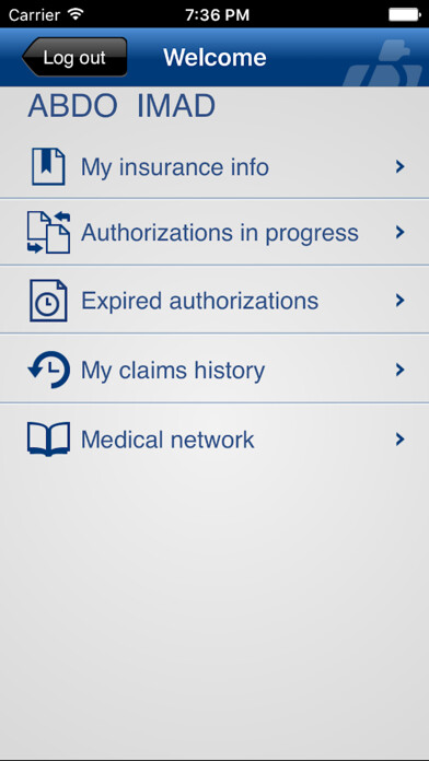Emulate iPhone app Al-Nisr Medical Insurance using MyAndroid Emulate iPhone app Al-Nisr Medical Insurance using MyAndroid