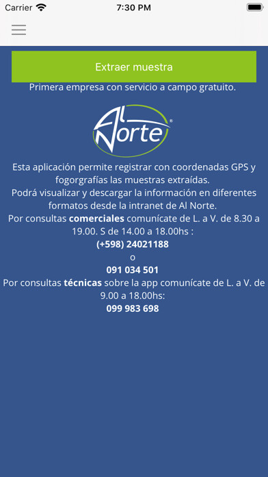 Emulate iPhone app Al Norte Muestreos using MyAndroid Emulate iPhone app Al Norte Muestreos using MyAndroid