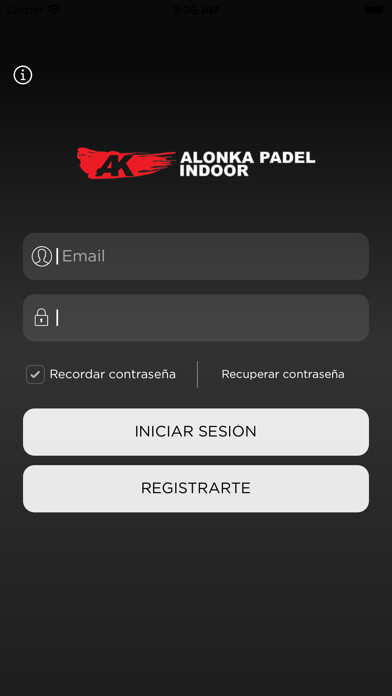 Emulate iPhone app Alonka Padel Indoor using MyAndroid Emulate iPhone app Alonka Padel Indoor using MyAndroid