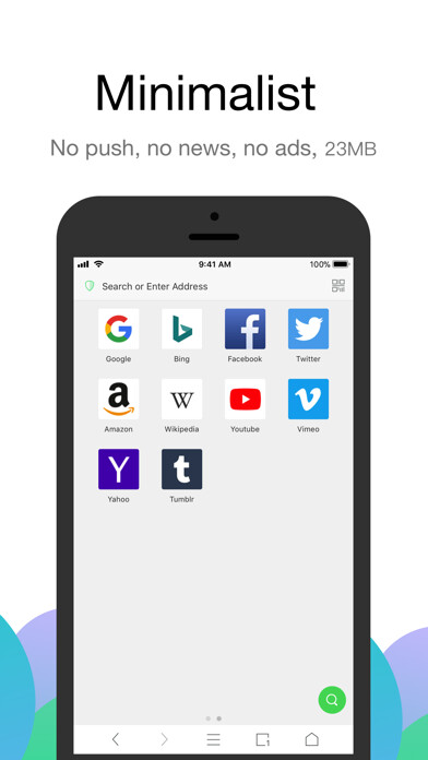 Emulate iPhone app Alook Browser - 8x Speed using MyAndroid Emulate iPhone app Alook Browser - 8x Speed using MyAndroid