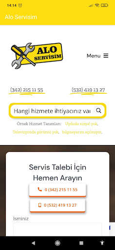 Run android online APK Alo Servisim from MyAndroid or emulate Alo Servisim using MyAndroid Run android online APK Alo Servisim from MyAndroid or emulate Alo Servisim using MyAndroid