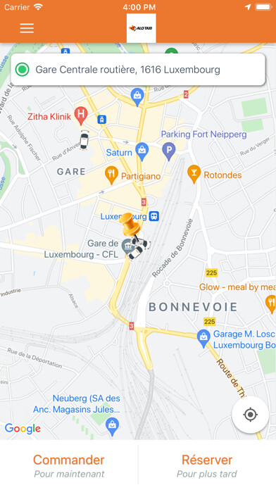 Emulate iPhone app Alo Taxi Luxembourg using MyAndroid Emulate iPhone app Alo Taxi Luxembourg using MyAndroid