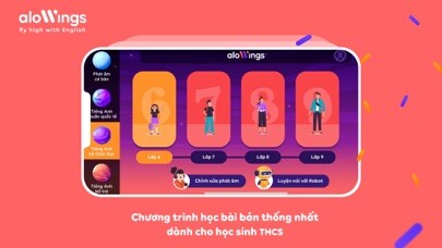 Emulate iPhone app AloWings - Ti?ng Anh THCS using MyAndroid Emulate iPhone app AloWings - Ti?ng Anh THCS using MyAndroid
