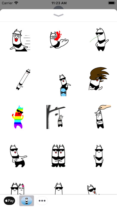 Emulate iPhone app Alpaca Animated Stickers using MyAndroid Emulate iPhone app Alpaca Animated Stickers using MyAndroid
