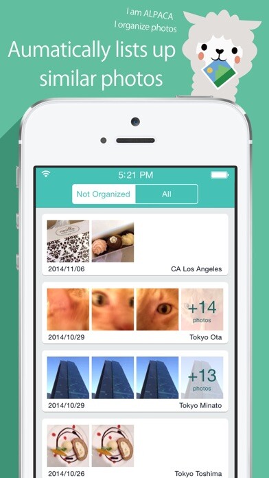Emulate iPhone app ALPACA - delete photos efficiently, organize camera roll and save memory using MyAndroid Emulate iPhone app ALPACA - delete photos efficiently, organize camera roll and save memory using MyAndroid