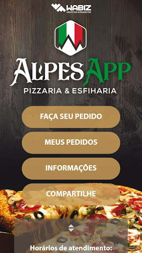 Run android online APK AlpesApp Pizzas & Esfihas from MyAndroid or emulate AlpesApp Pizzas & Esfihas using MyAndroid