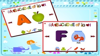 Emulate iPhone app Alphabet ABC flash cards using MyAndroid Emulate iPhone app Alphabet ABC flash cards using MyAndroid