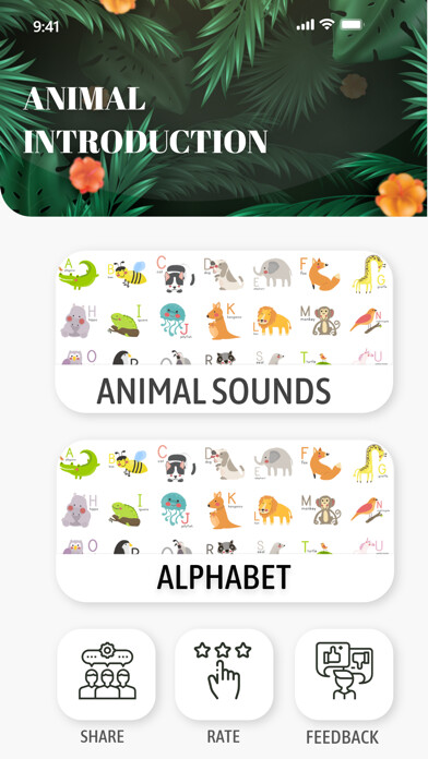 Emulate iPhone app Alphabet ABC with Animal sound using MyAndroid Emulate iPhone app Alphabet ABC with Animal sound using MyAndroid