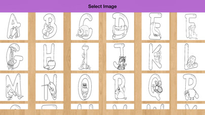 Emulate iPhone app Alphabet Coloring Pages - Coloring book using MyAndroid Emulate iPhone app Alphabet Coloring Pages - Coloring book using MyAndroid