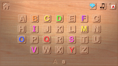 Emulate iPhone app Alphabet English ABC Wooden using MyAndroid Emulate iPhone app Alphabet English ABC Wooden using MyAndroid