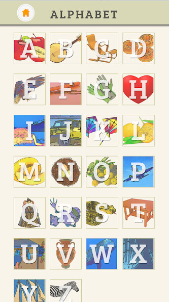 Emulate Android APK Alphabet for kids