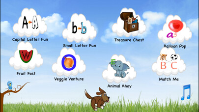 Emulate iPhone app Alphabet Gaga using MyAndroid