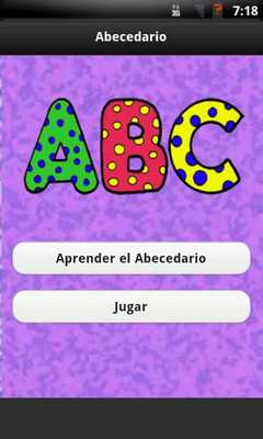 Emulate Android APK Alphabet in Spanish