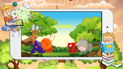 Emulate iPhone app Alphabet learning characters a-z using MyAndroid
