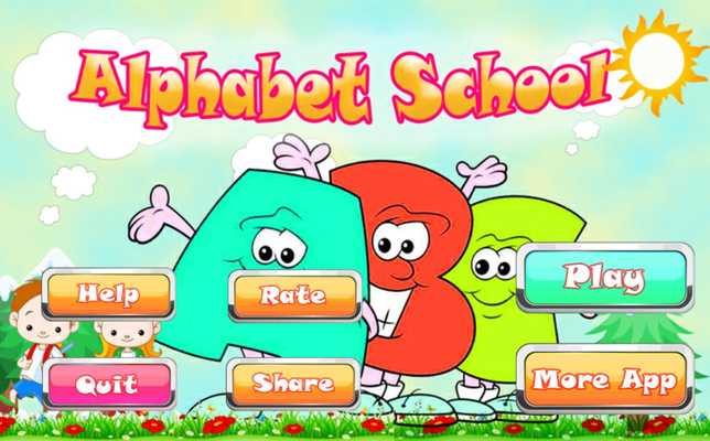 Emulate Android APK Alphabet School